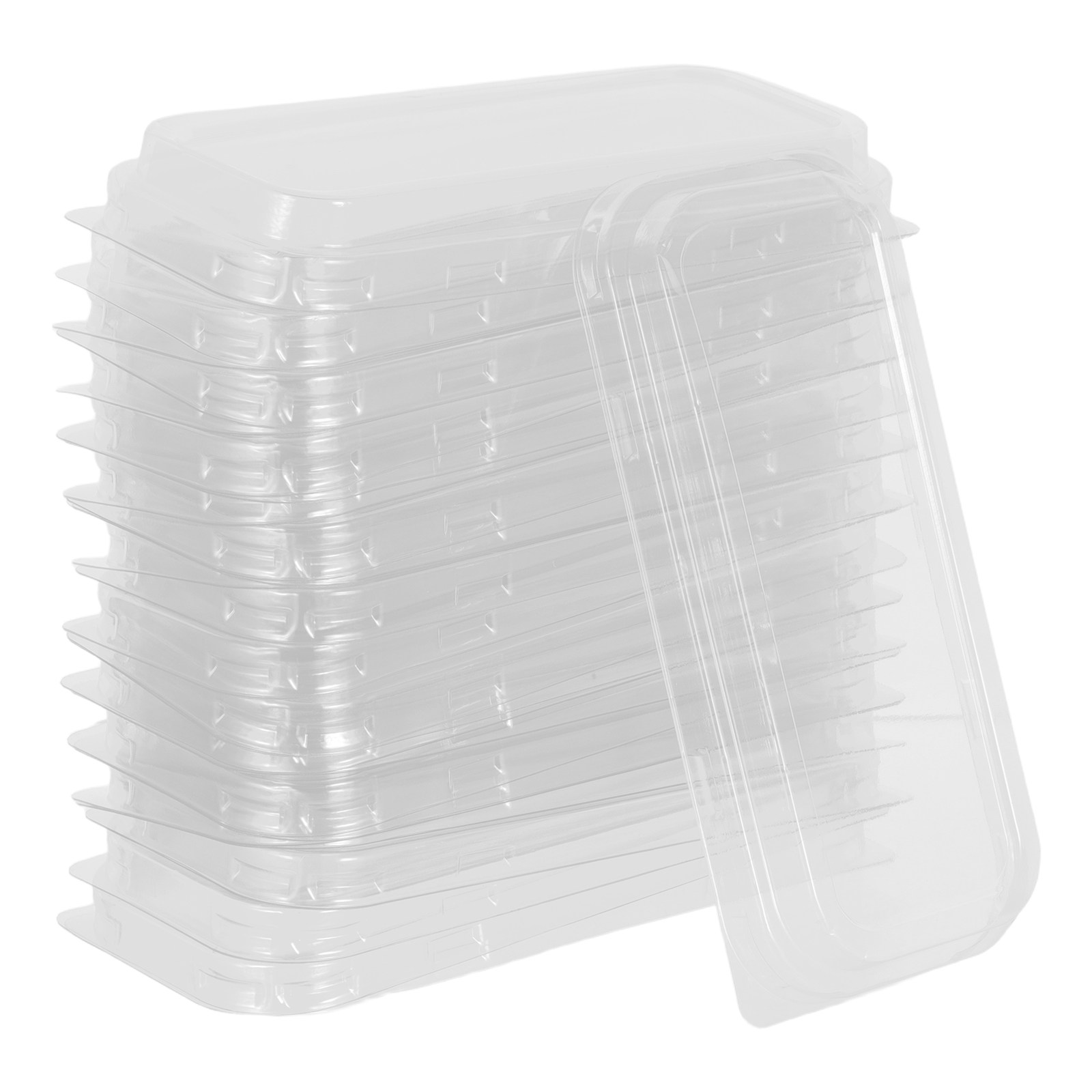 Kitchen Baking Tools - 50Pcs Plastic Loaf Baking Lids -