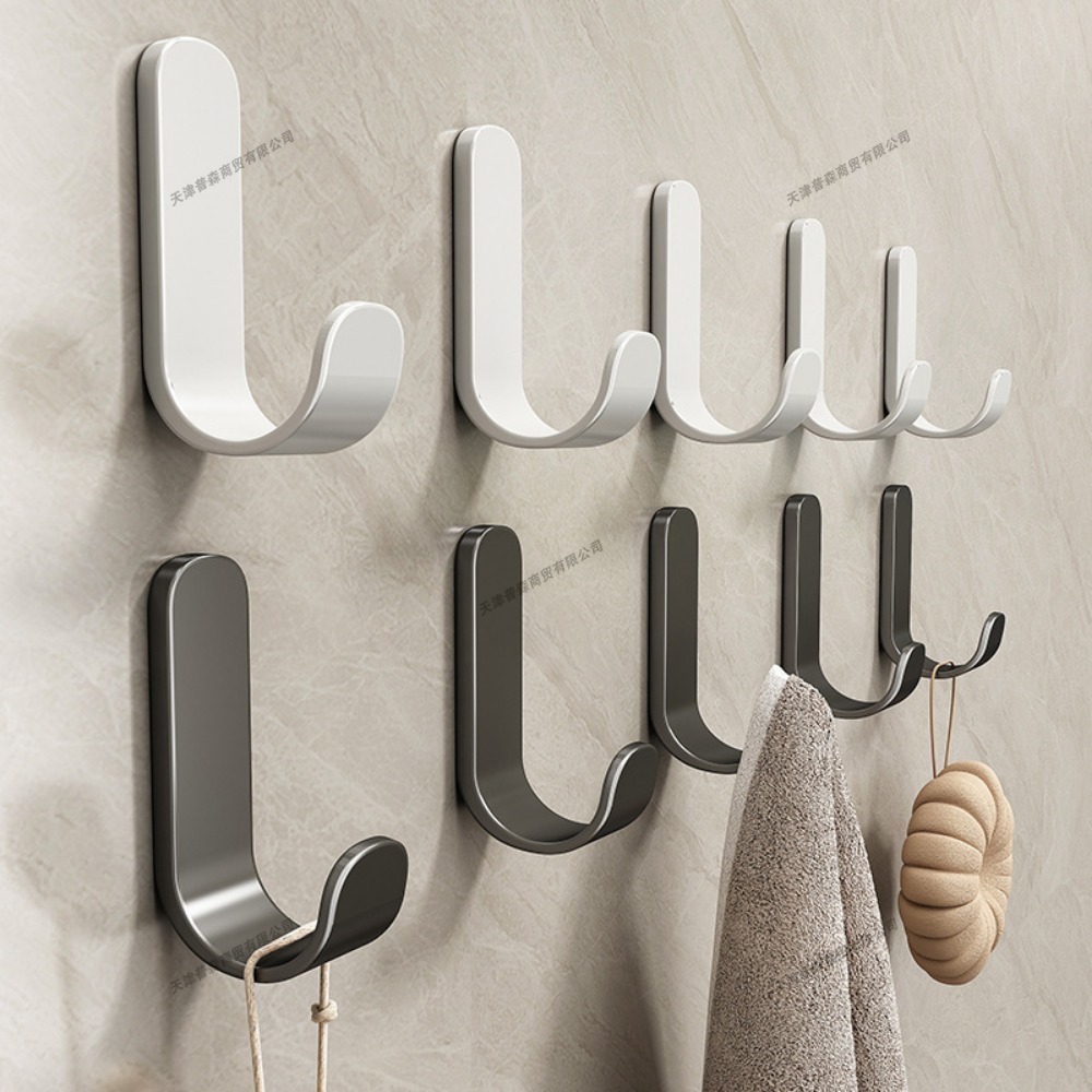 Kitchen Zo - Punch-Free Adhesive Wall Hook Metal Hanger