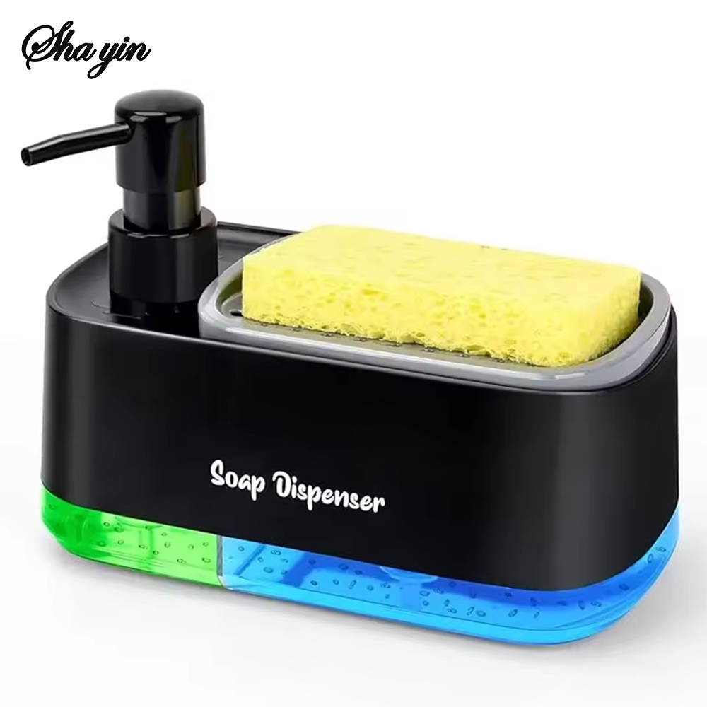 Kitchen Zo - 3-in-1 Hand And Dish Soap Dispenser