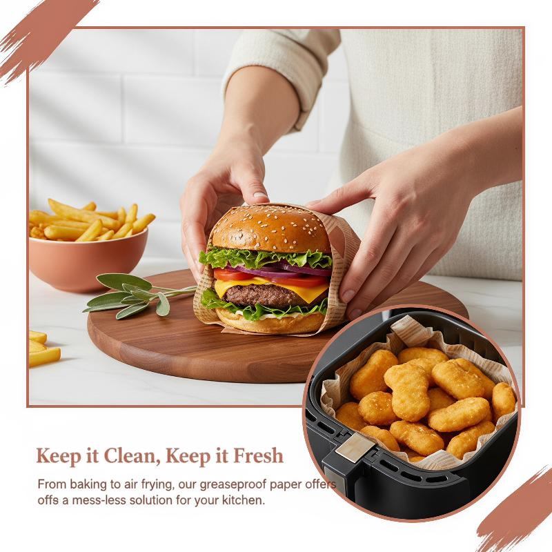 Kitchen Baking Sheets - Food Grade Baking Parchment Paper 50