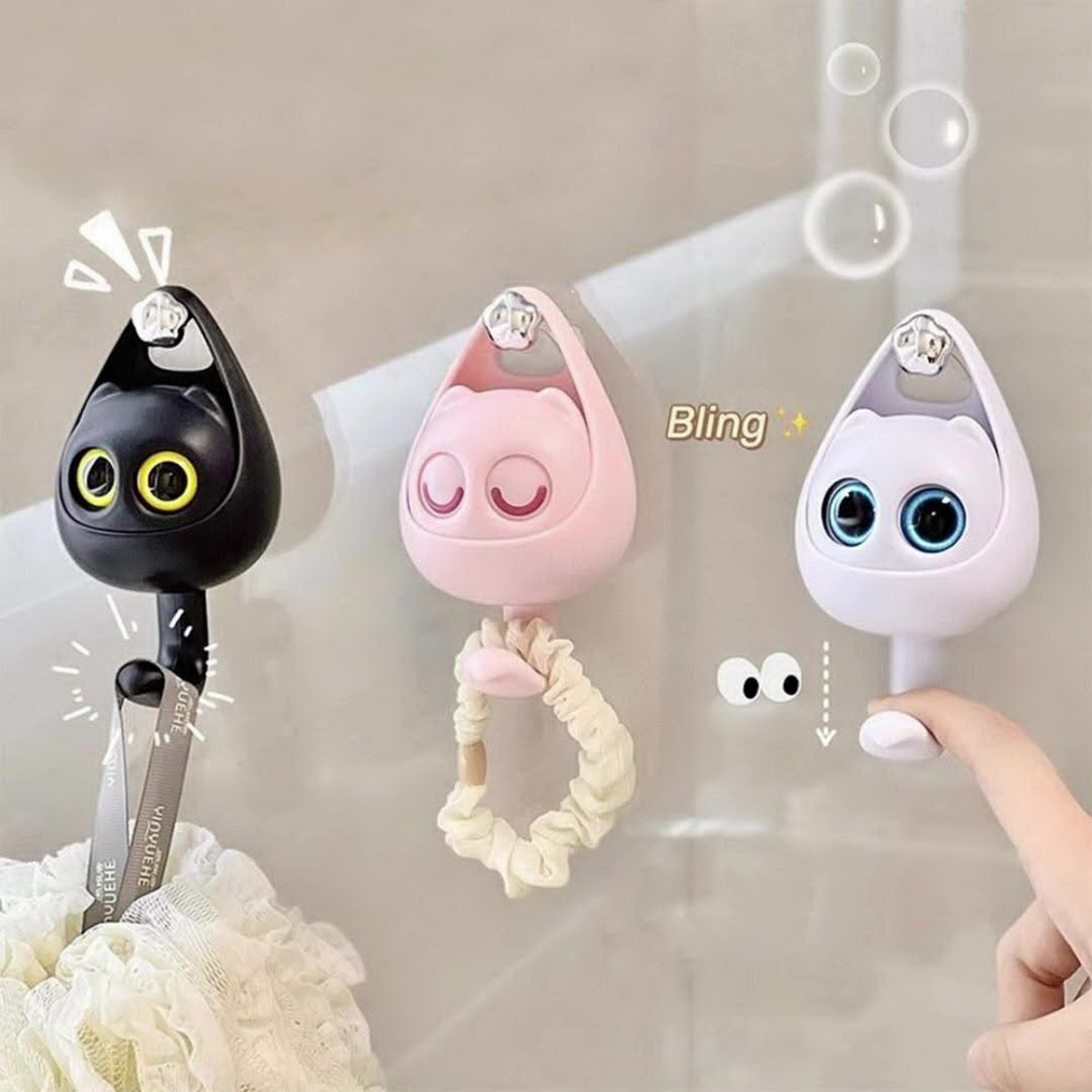 Creative Cartoon Blink Cat Hoo - đánh giá và giá Kitchen Zo