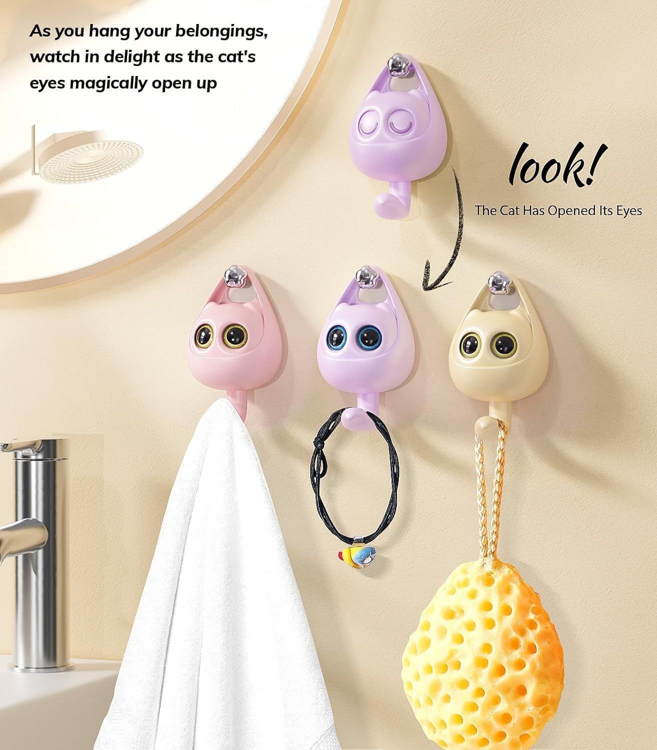 Creative Cartoon Blink Cat Hoo - đánh giá và giá Kitchen Zo