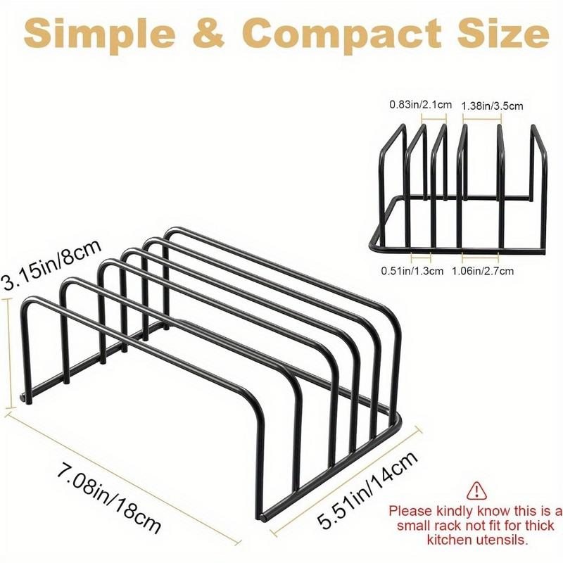 1Pc Cutting Board Organizer Ki - đánh giá và giá Kitchen Cabinet Baking Sheet Organizer