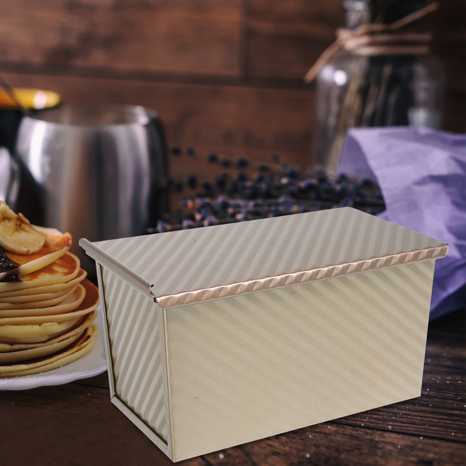 Metal Toast Bread Baking Mold  - đánh giá và giá Kitchen Baking Pan