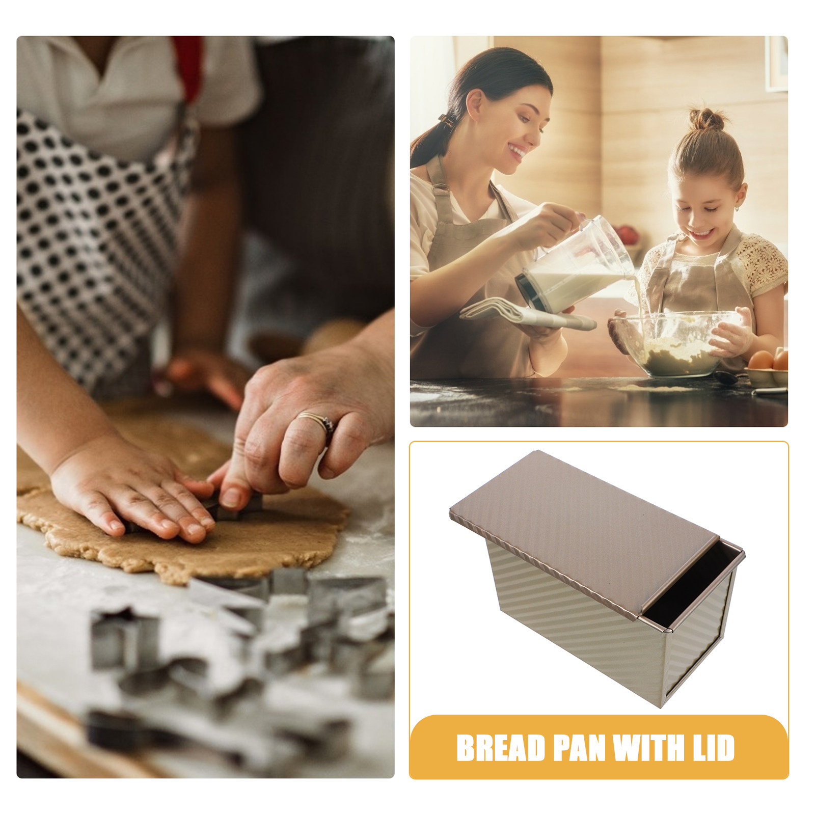 Metal Toast Bread Baking Mold  - đánh giá và giá Kitchen Baking Pan