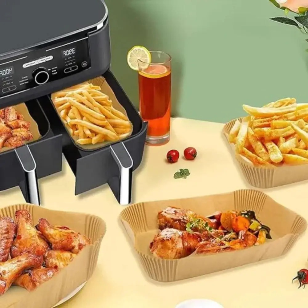 50/100pcs Disposable Air Fryer - đánh giá và giá Kitchen Baking Sheets