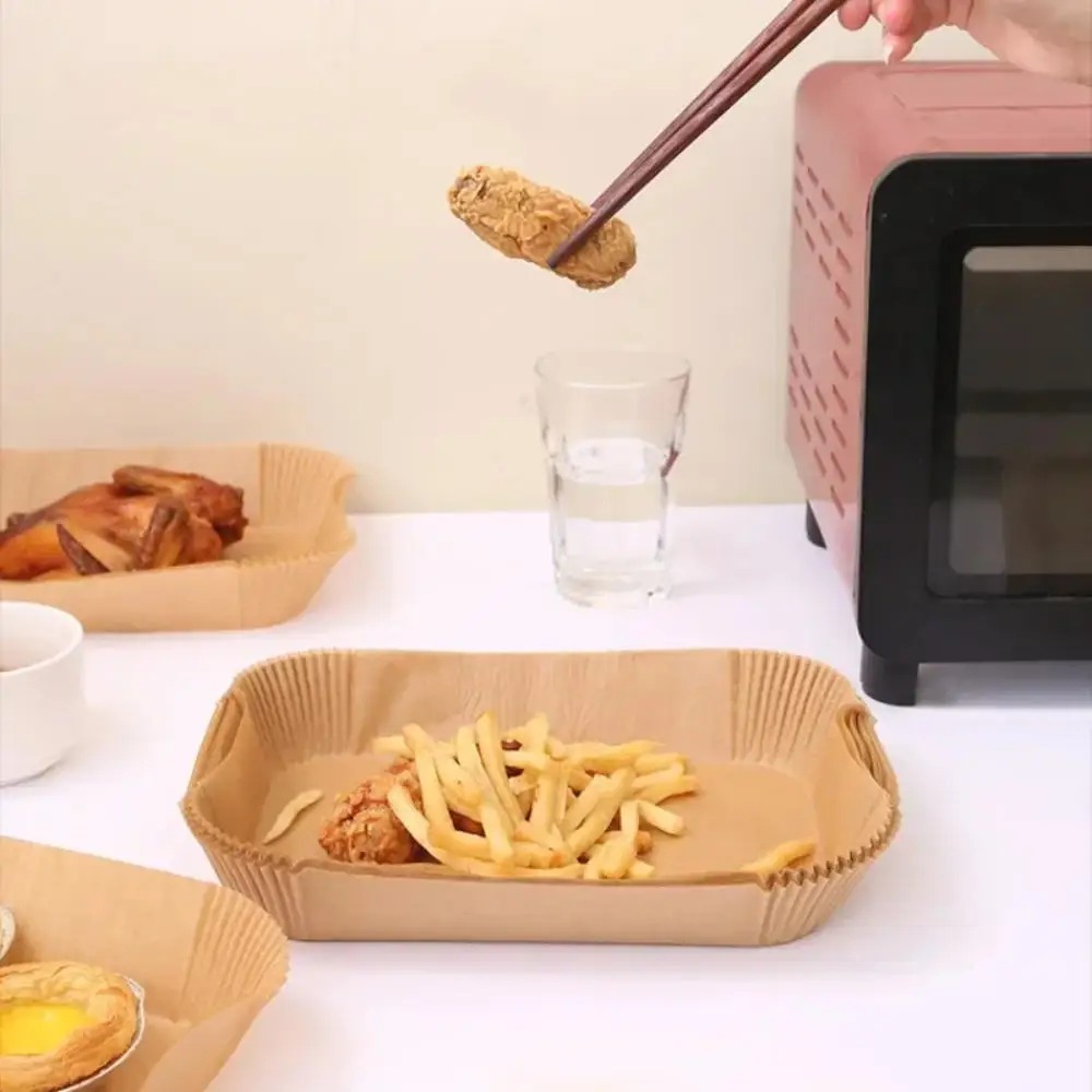 50/100pcs Disposable Air Fryer - đánh giá và giá Kitchen Baking Sheets