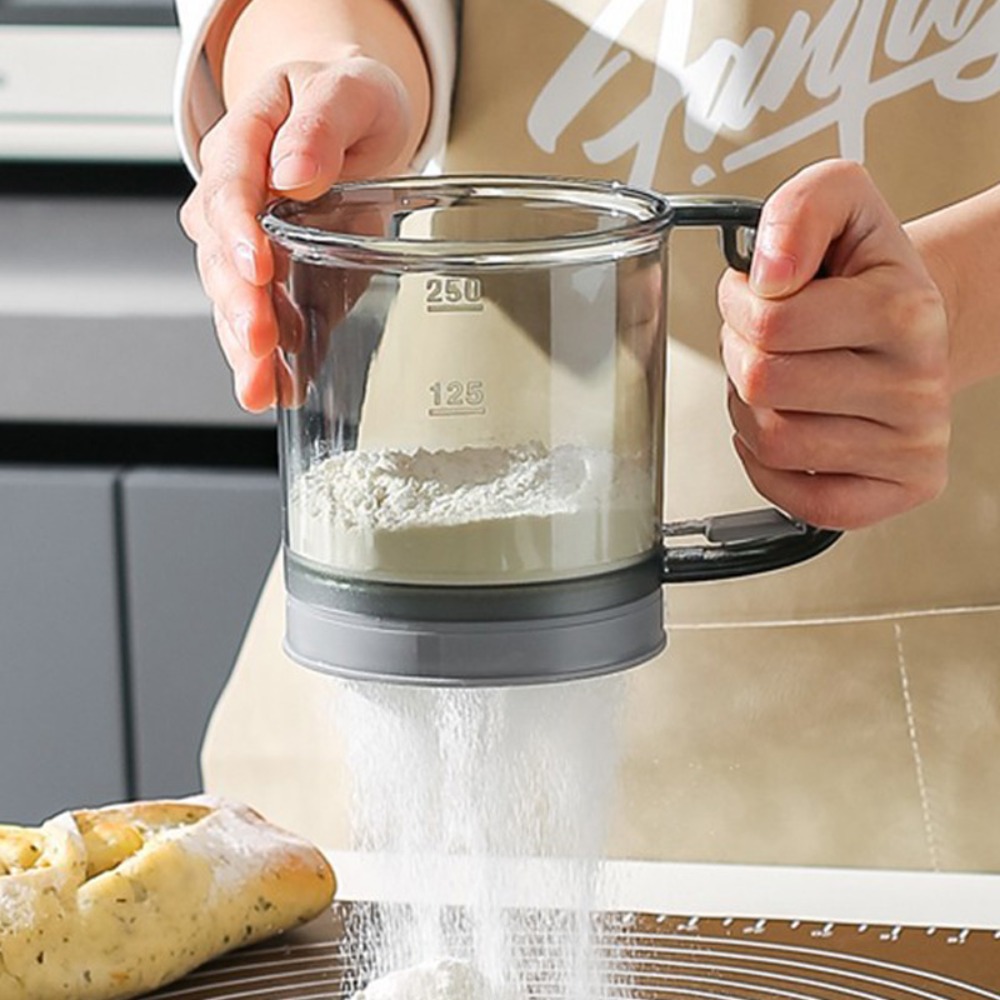 yesDouble Layer Flour Sifter M - đánh giá và giá Baking Powder Kitchen