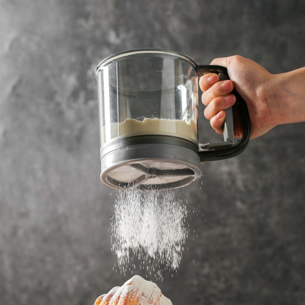 yesDouble Layer Flour Sifter M - đánh giá và giá Baking Powder Kitchen