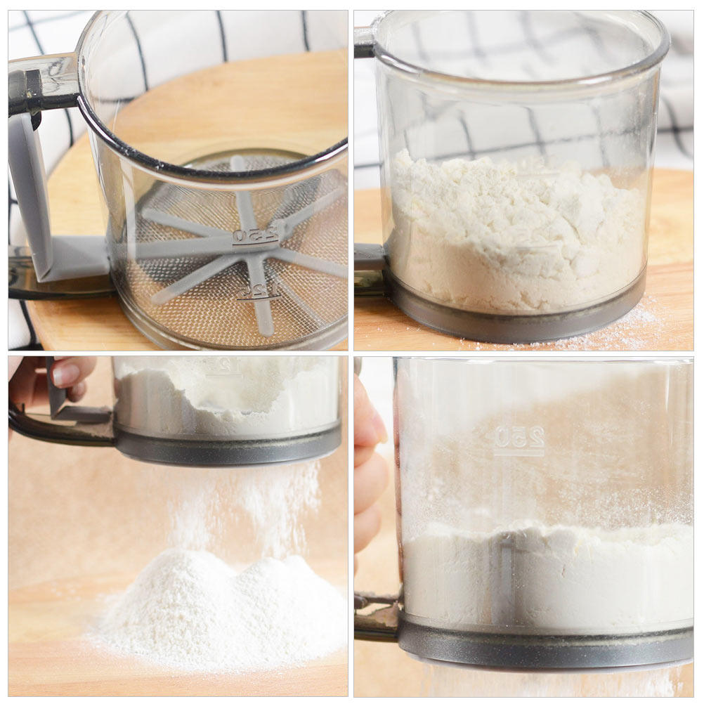 Handheld Flour Sifter Mesh Sie - đánh giá và giá Baking Powder Kitchen