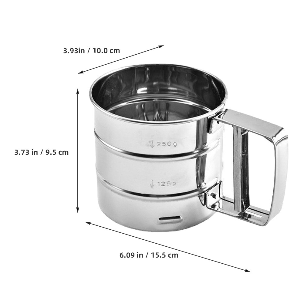 Kitchen Stainless Steel Flour  - đánh giá và giá Baking Powder Kitchen