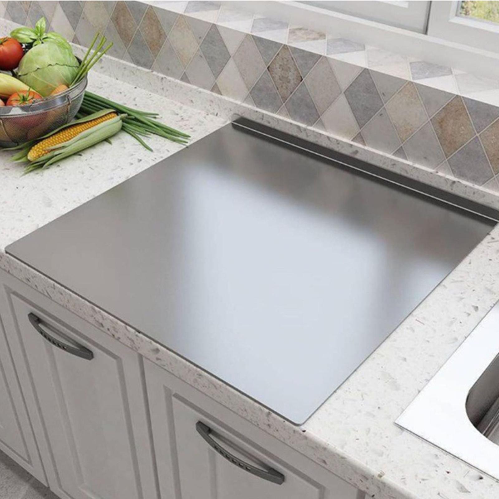 Stainless Steel Cutting Board  - đánh giá và giá Kitchen Baking Tools