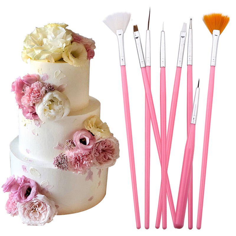 15Pcs/Set Sugar Craft Brush Fo - đánh giá và giá Baking Powder Kitchen