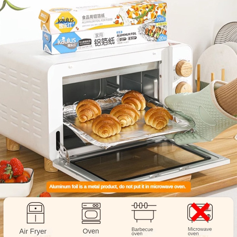 Zackoo 10/20/40M Aluminium Foi - đánh giá và giá Kitchen Baking Sheets