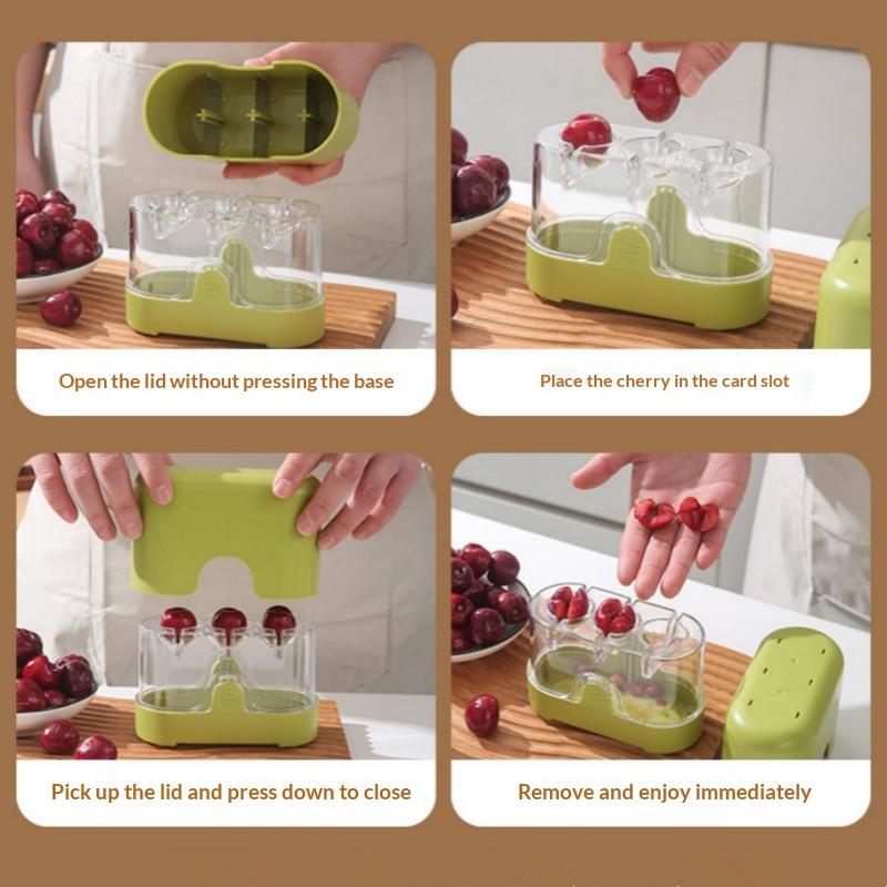 Multi Slot Cherry & Olive Pitt - đánh giá và giá Kitchen Baking Tools