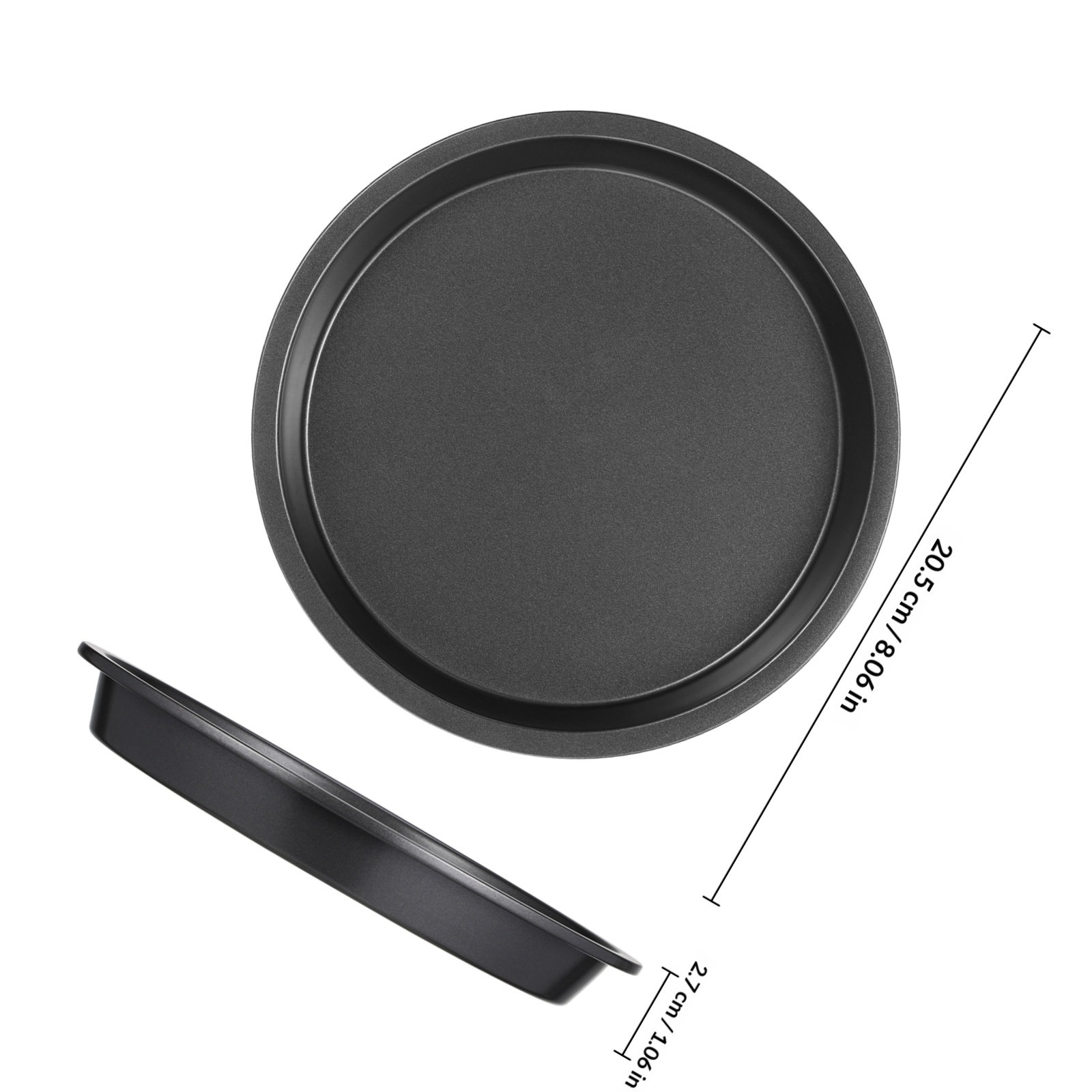 Round Carbon Steel Pizza Pan N - đánh giá và giá Kitchen Baking Pan
