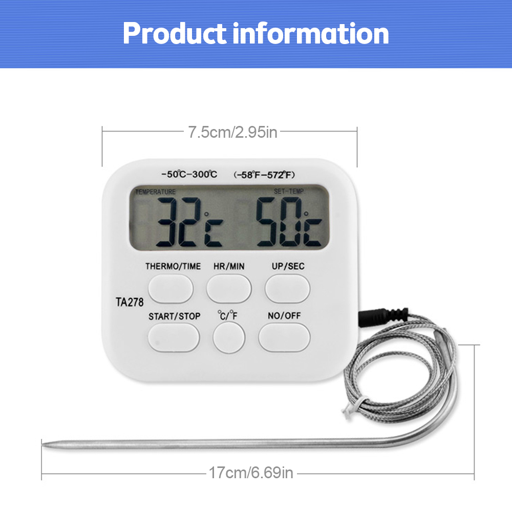 TA278 Digital Kitchen Thermome - đánh giá và giá Kitchen Baking Station