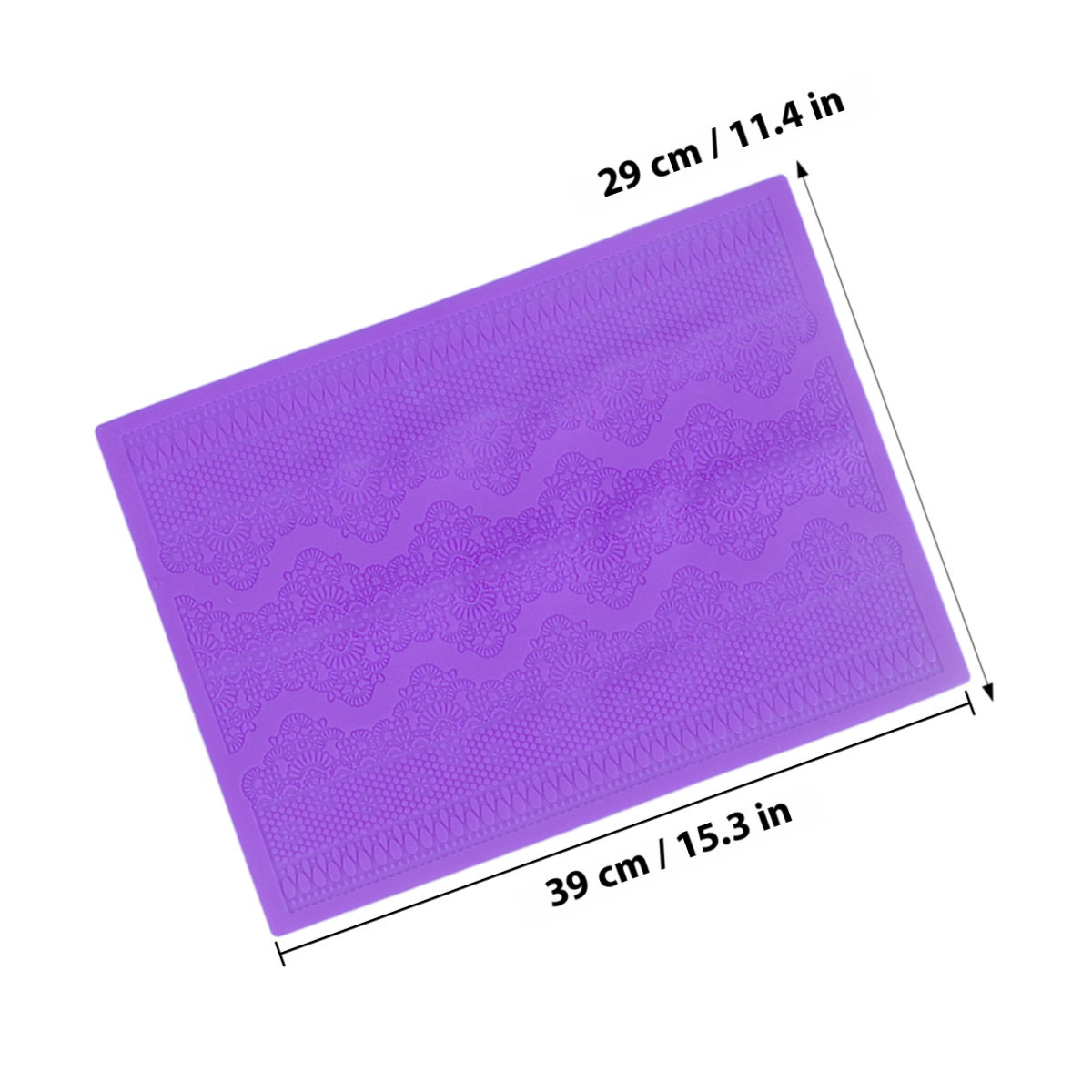 1pcs Silicone Mat Purple Food- - đánh giá và giá Kitchen Baking Tools