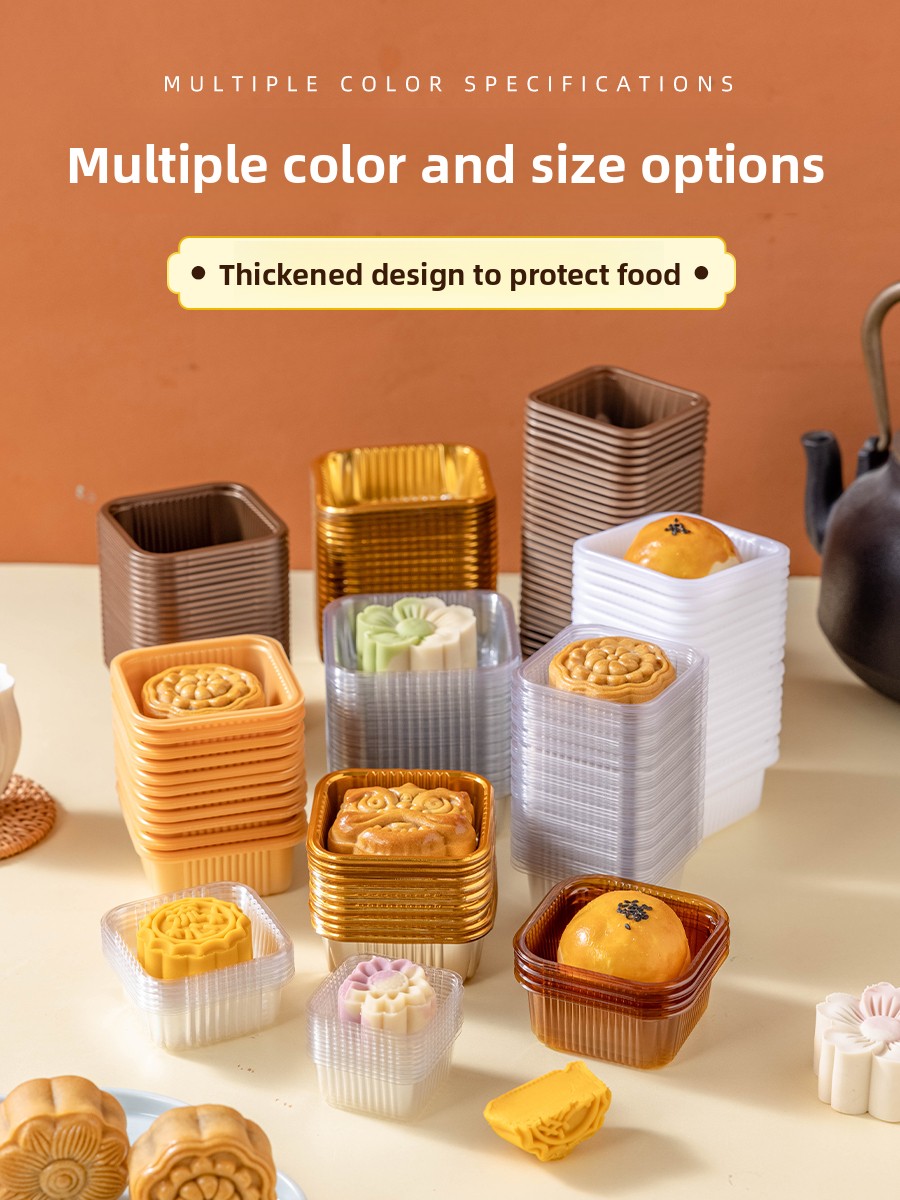 Thickened Plastic Mooncake Pac - đánh giá và giá Kitchen Baking Tools