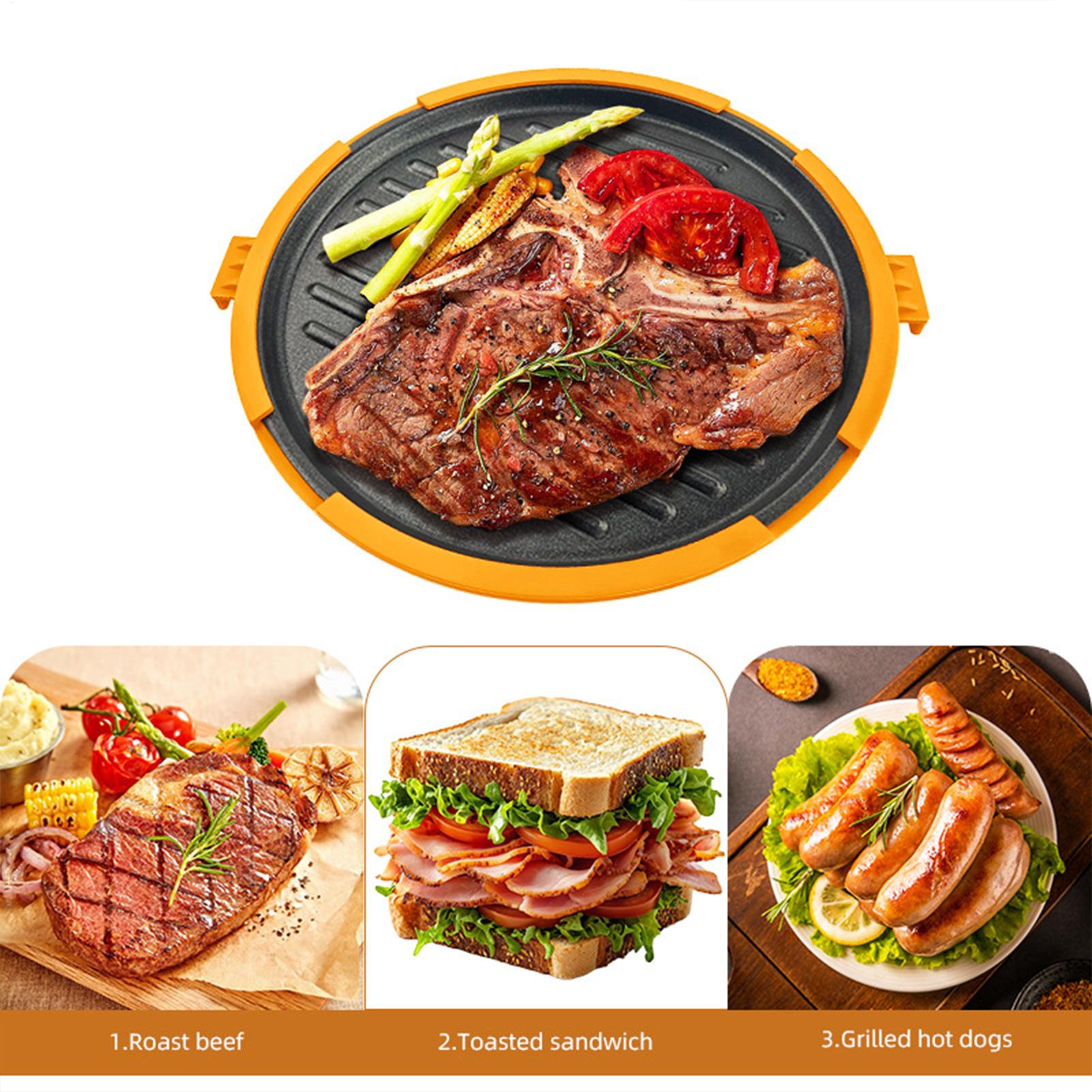 Microwave Grill Pan Quick-Heat - đánh giá và giá Kitchen Baking Pan