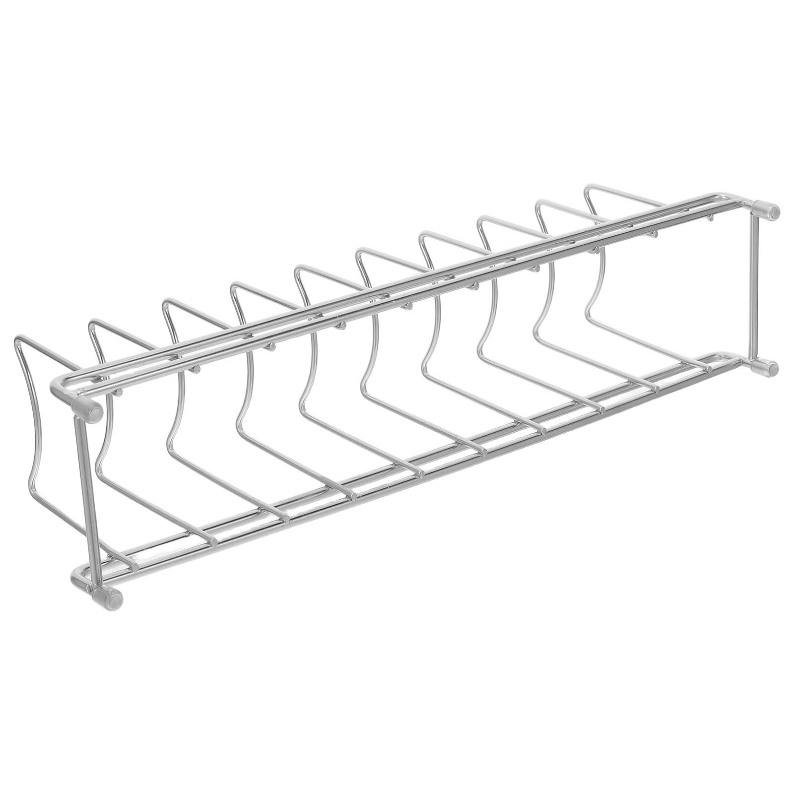 Stainless Steel 9 Section Pot  - đánh giá và giá Kitchen Cabinet Baking Sheet Organizer