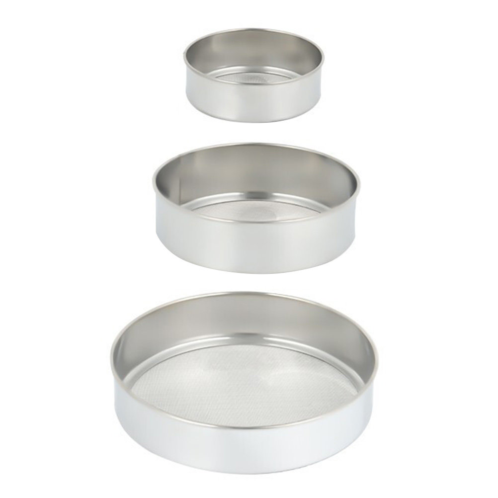 3Pcs Stainless Steel Flour Sif - đánh giá và giá Baking Powder Kitchen