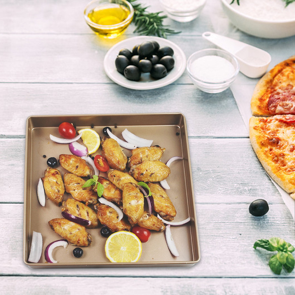 Square Pizza Baking Pan Nonsti - đánh giá và giá Kitchen Baking Pan
