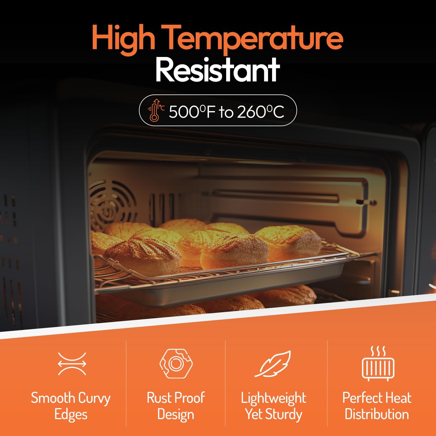 Full Size Commercial Aluminum  - đánh giá và giá Kitchen Baking Sheets