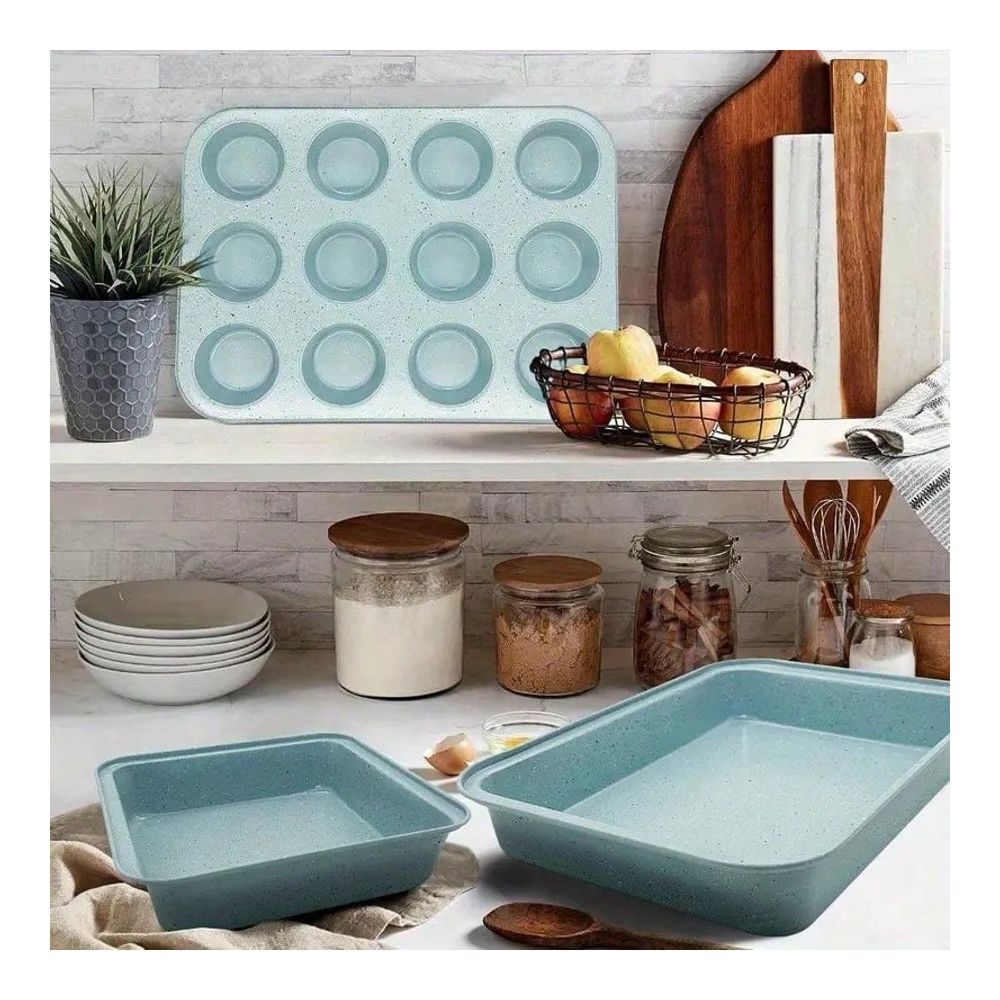 10 Piece Bakeware Set, NonStic - đánh giá và giá Kitchen Baking Sheets