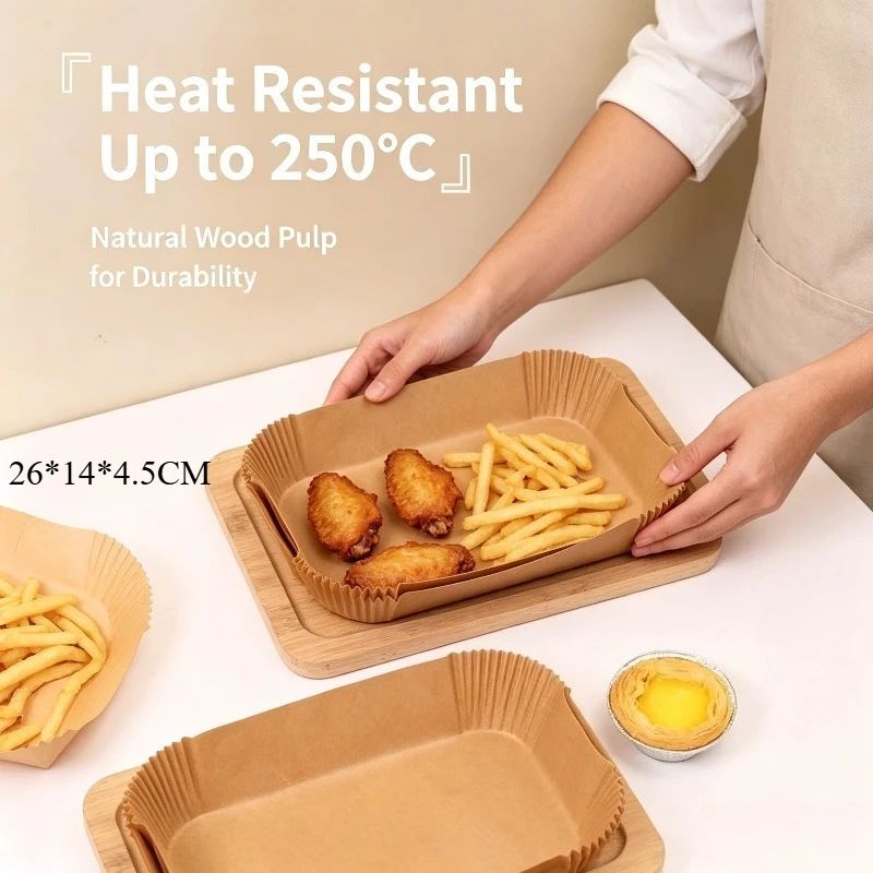 Rectangle Air Fryer Liners - F - đánh giá và giá Kitchen Baking Paper
