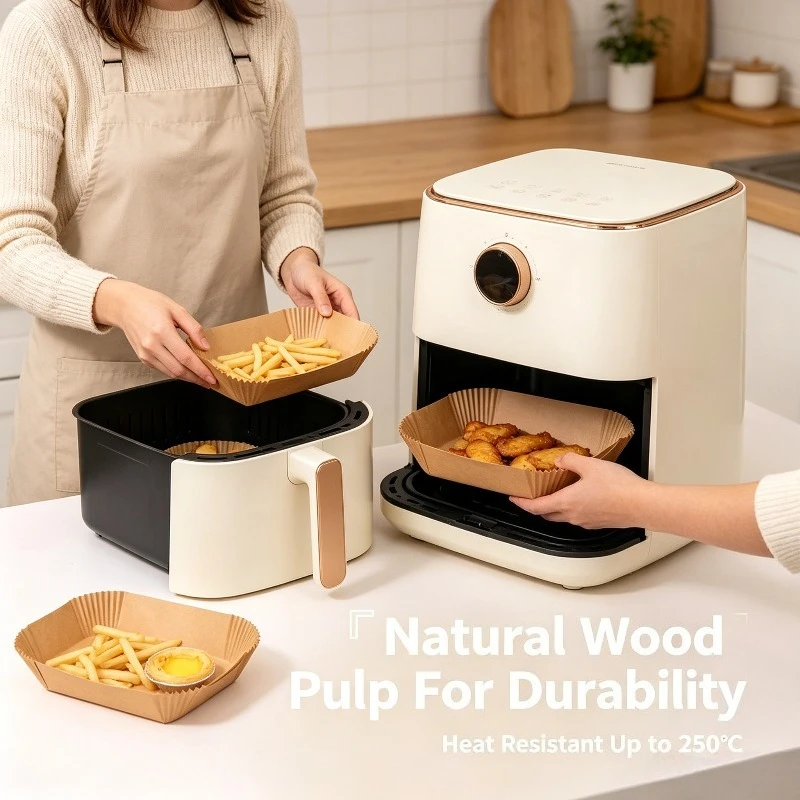 Rectangle Air Fryer Liners - F - đánh giá và giá Kitchen Baking Paper