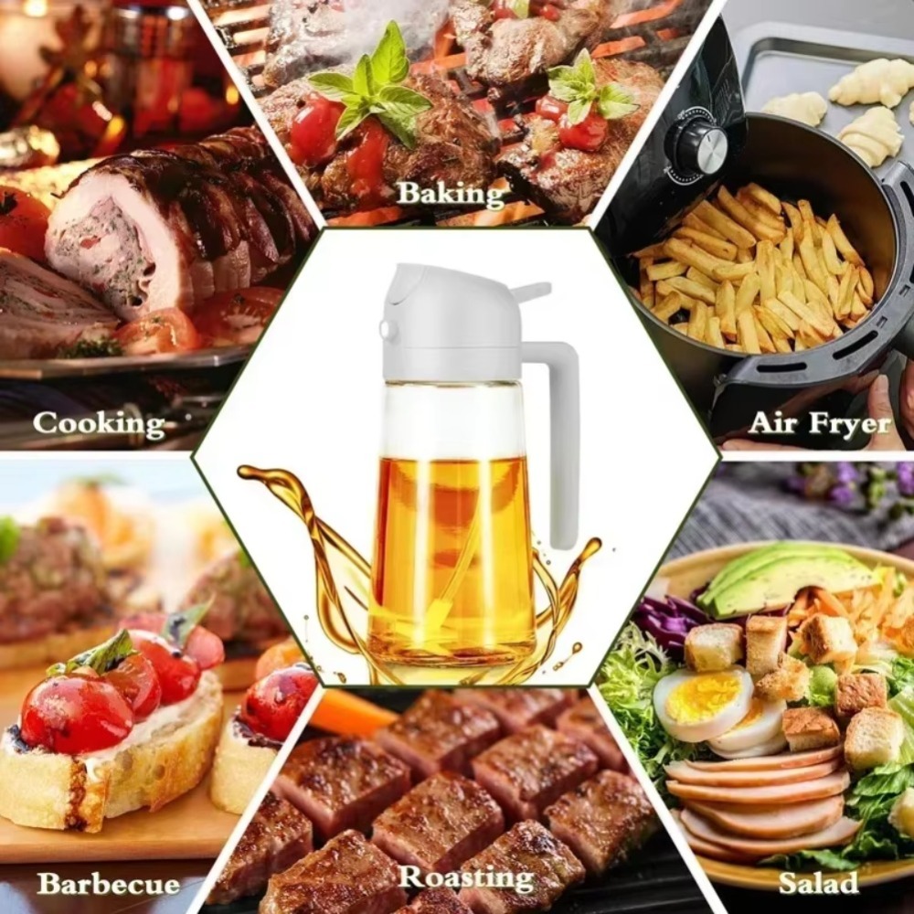 2in1 470ml Plastic Spray Oil S - đánh giá và giá Kitchen Baking Tools