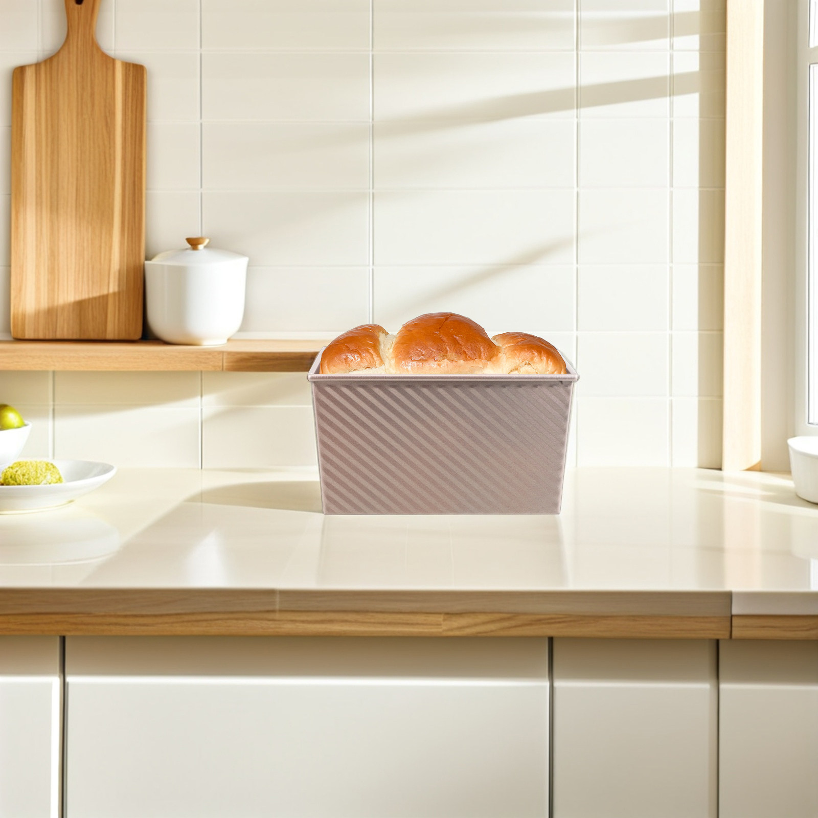 Non-Stick Rectangular Toast Pa - đánh giá và giá Kitchen Baking Pan