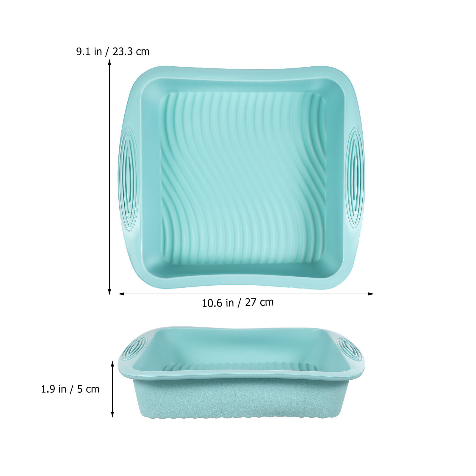 Square Silicone Cake Tin Bakin - đánh giá và giá Kitchen Baking Pan