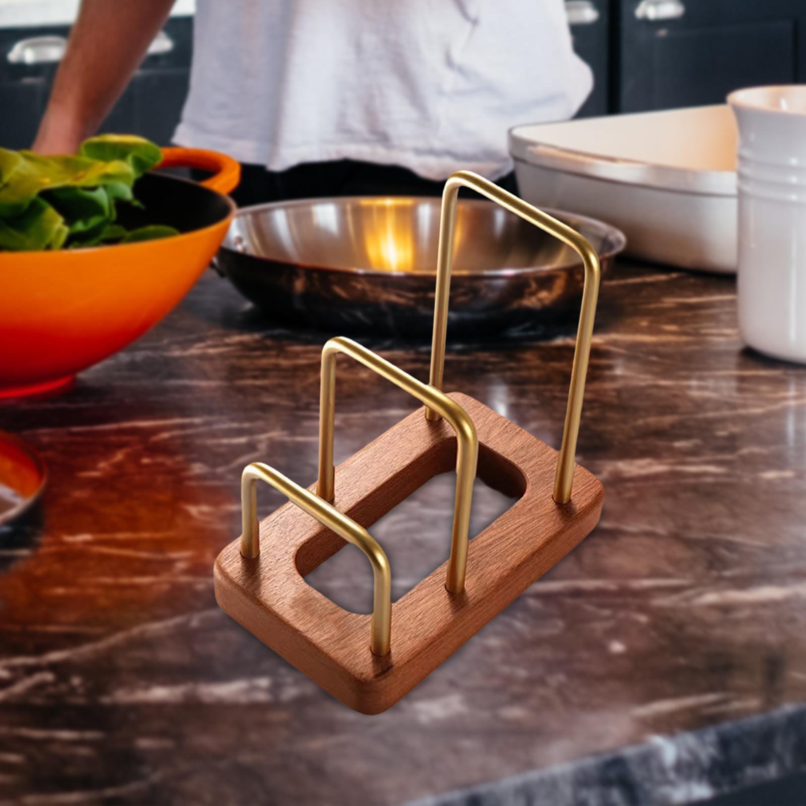 Cutting Board Rack Pot Lid Rac - đánh giá và giá Kitchen Cabinet Baking Sheet Organizer