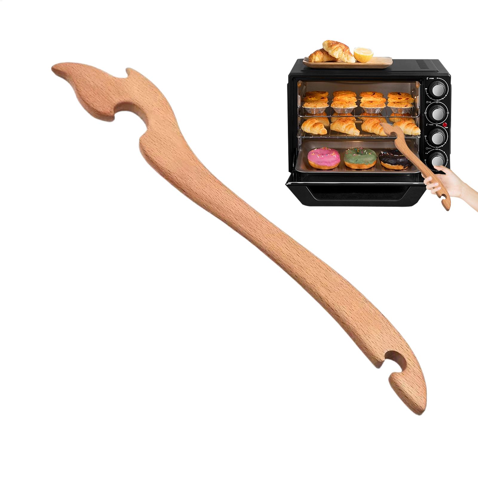 Oven Rack Puller Tool Wooden L - đánh giá và giá Cool Kitchen Baking Gadgets