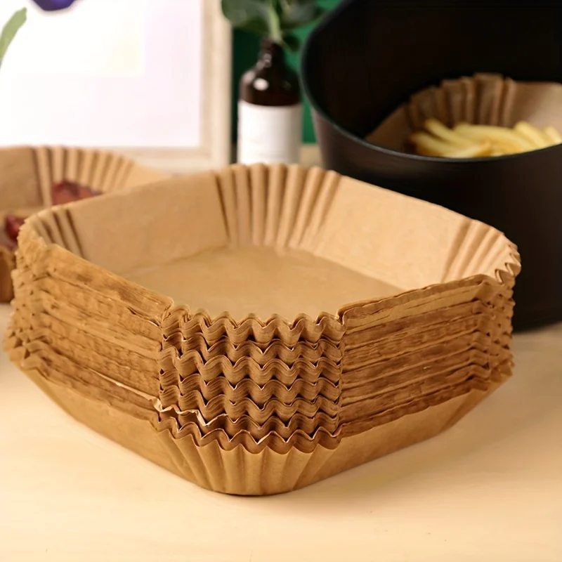 30/50 Pack Air Fryer Paper Squ - đánh giá và giá Kitchen Baking Paper
