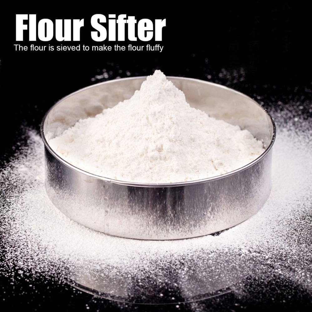 6PCS Stainless Steel Flour Sif - đánh giá và giá Baking Powder Kitchen