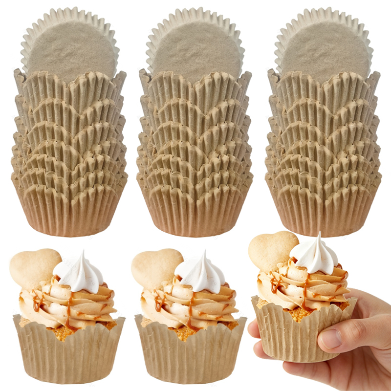 150Pcs Natural Color Flower-Sh - đánh giá và giá Kitchen Baking Paper