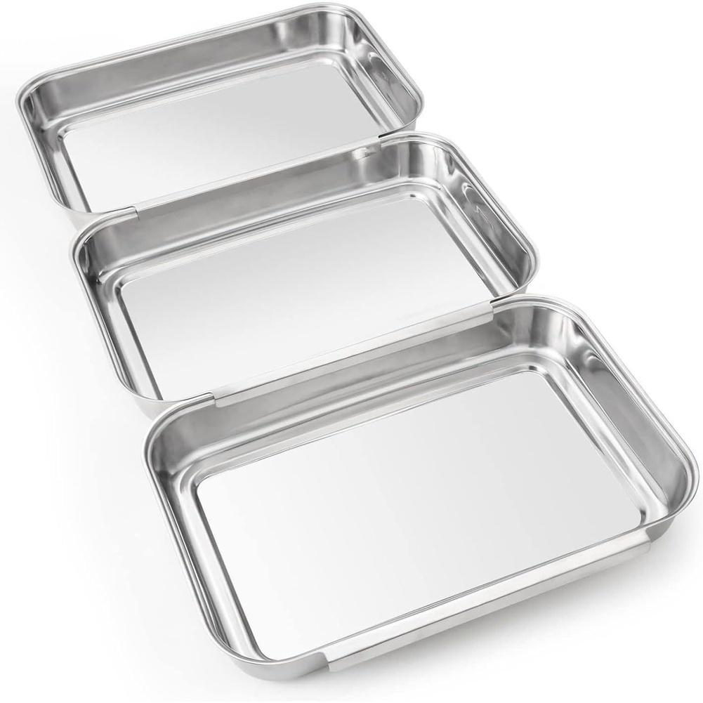 3Pcs Stainless Steel Seasoning - đánh giá và giá Kitchen Baking Station
