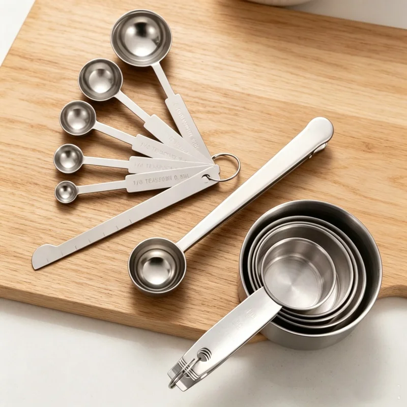 Stackable Stainless Steel Meas - đánh giá và giá Baking Powder Kitchen