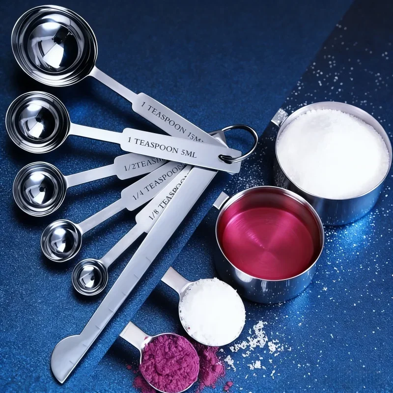 Stackable Stainless Steel Meas - đánh giá và giá Baking Powder Kitchen